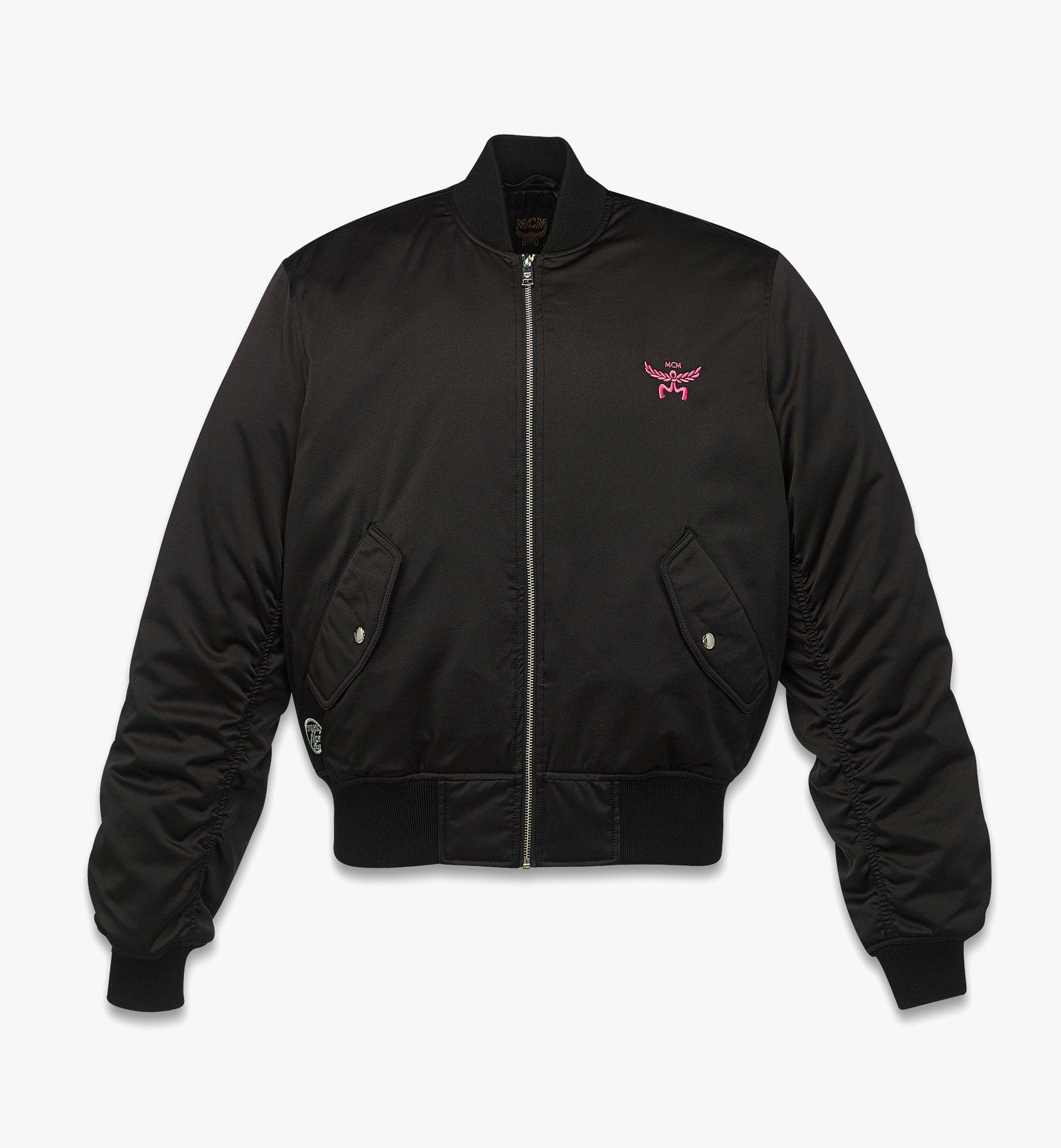MCM x SNIPES Satin Bomber Jacket 1